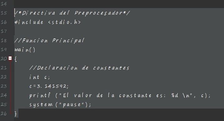 El Lenguaje C : Operadores, Constantes & Variables