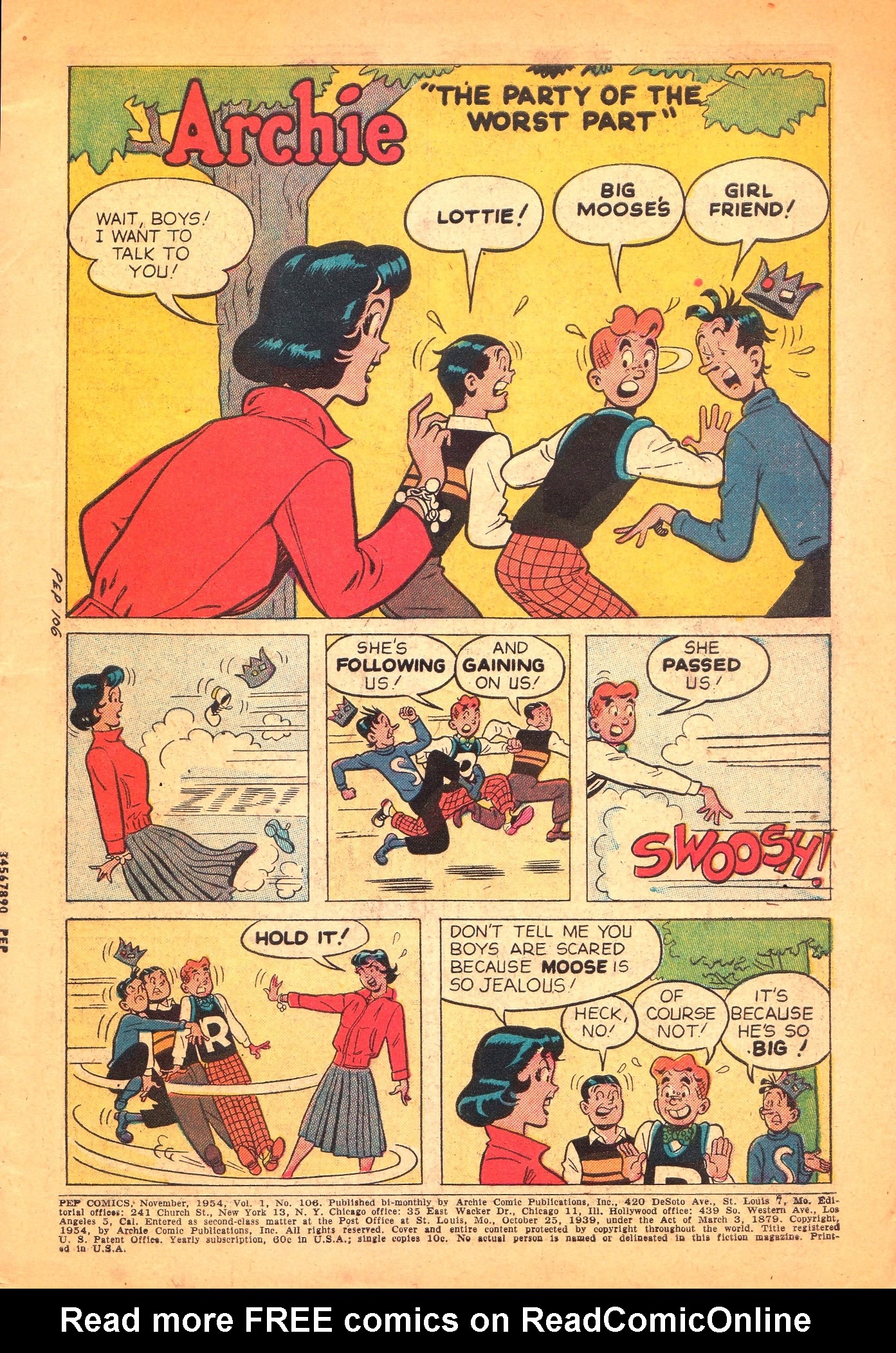 Read online Pep Comics comic -  Issue #106 - 3