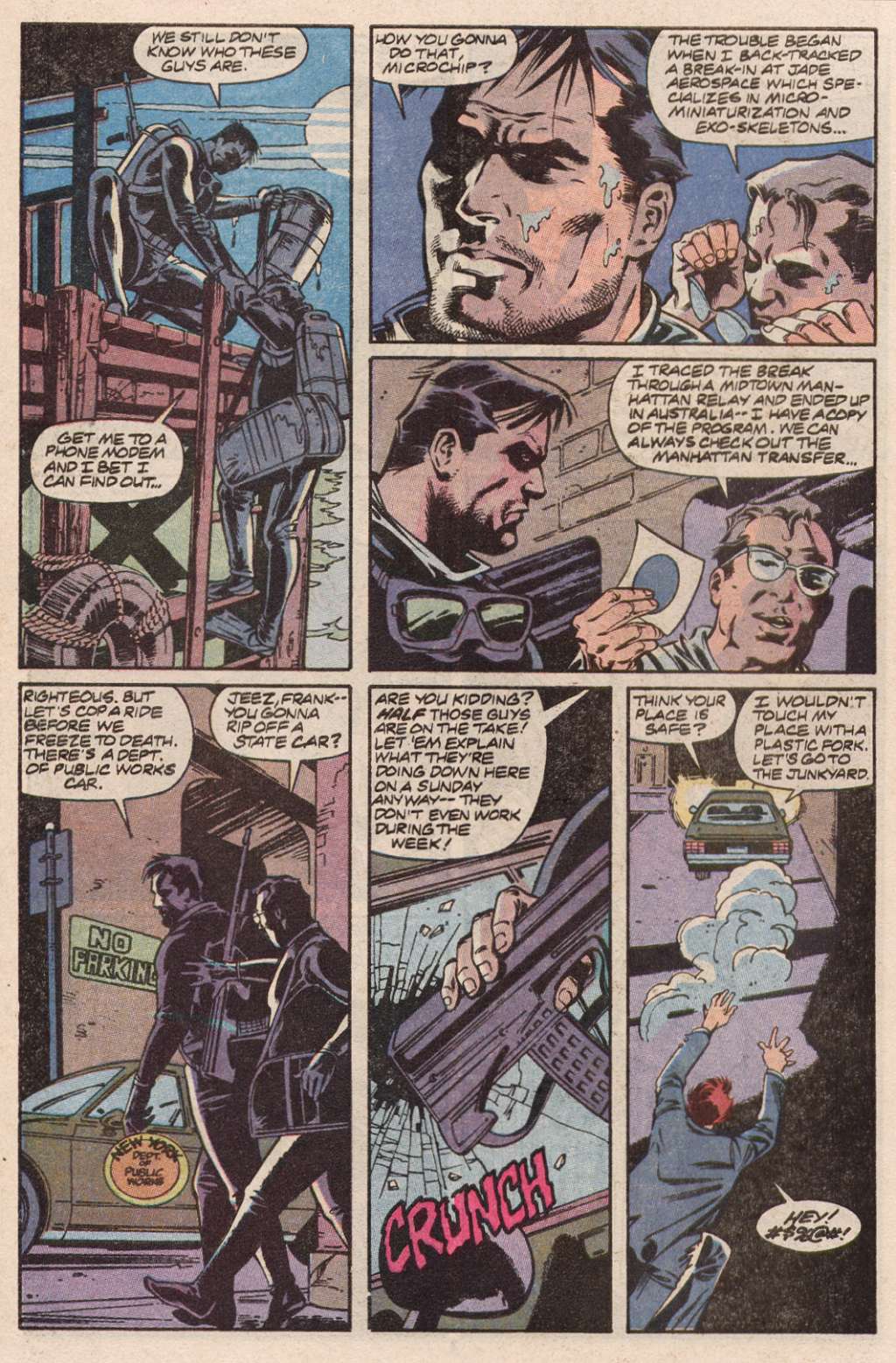 The Punisher (1987) Issue #34 - Exo-Skeleton #41 - English 5