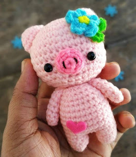 PATRON GRATIS CERDO AMIGURUMI 38297