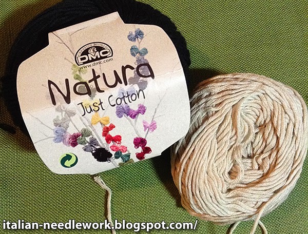 Italian Needlework: DMC Natura Just Cotton for tassel making