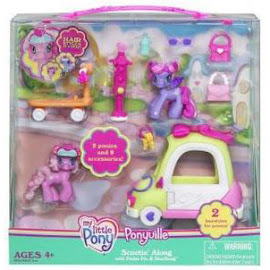 My Little Pony Pinkie Pie Scootin' Along Accessory Playsets Ponyville Figure