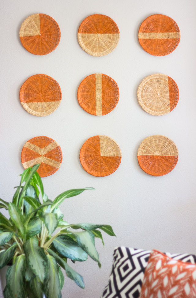 Diy Basket Wall Art Design Improvised