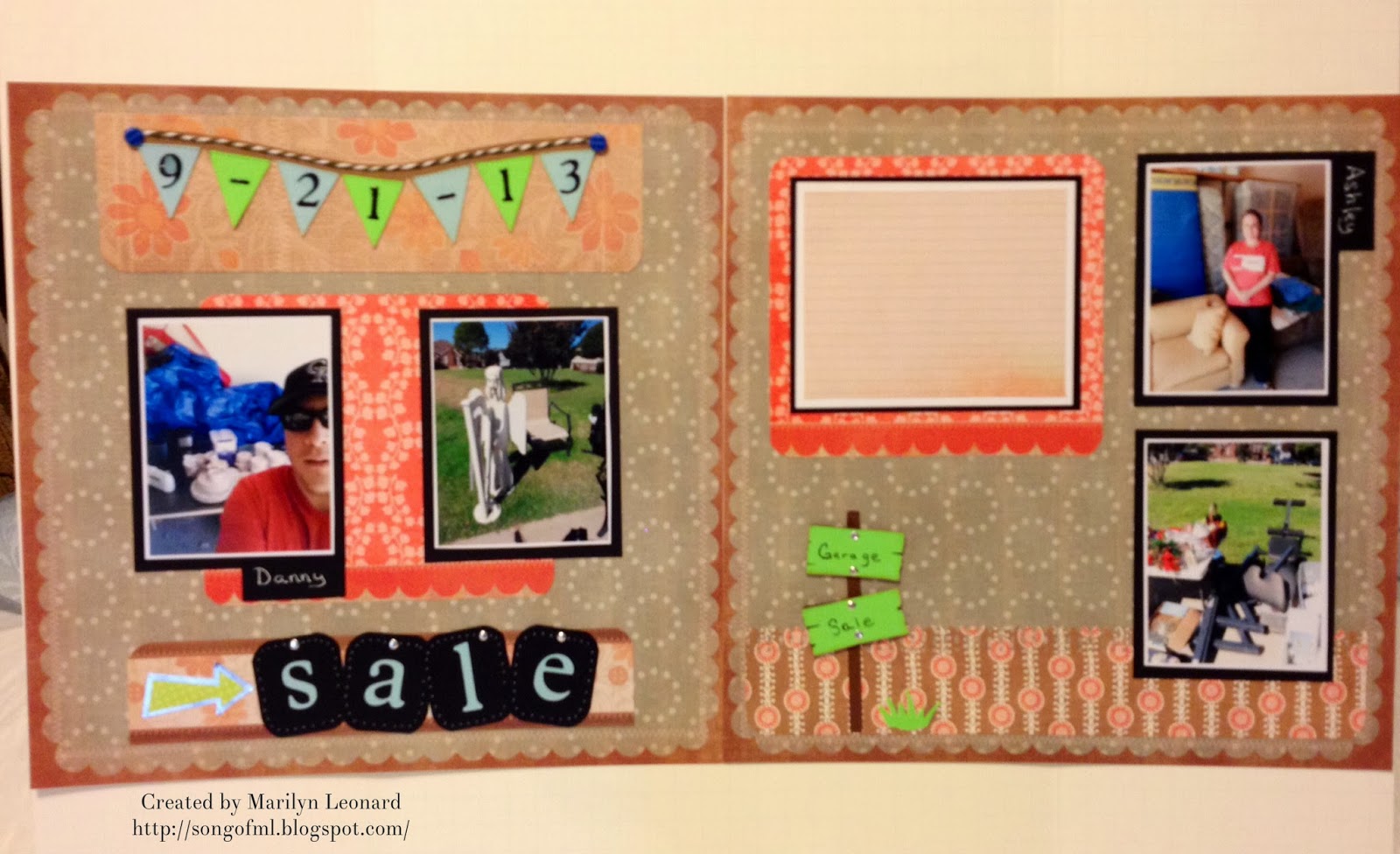 ~ Marilyn's Crafts ~: Garage Sale Layout