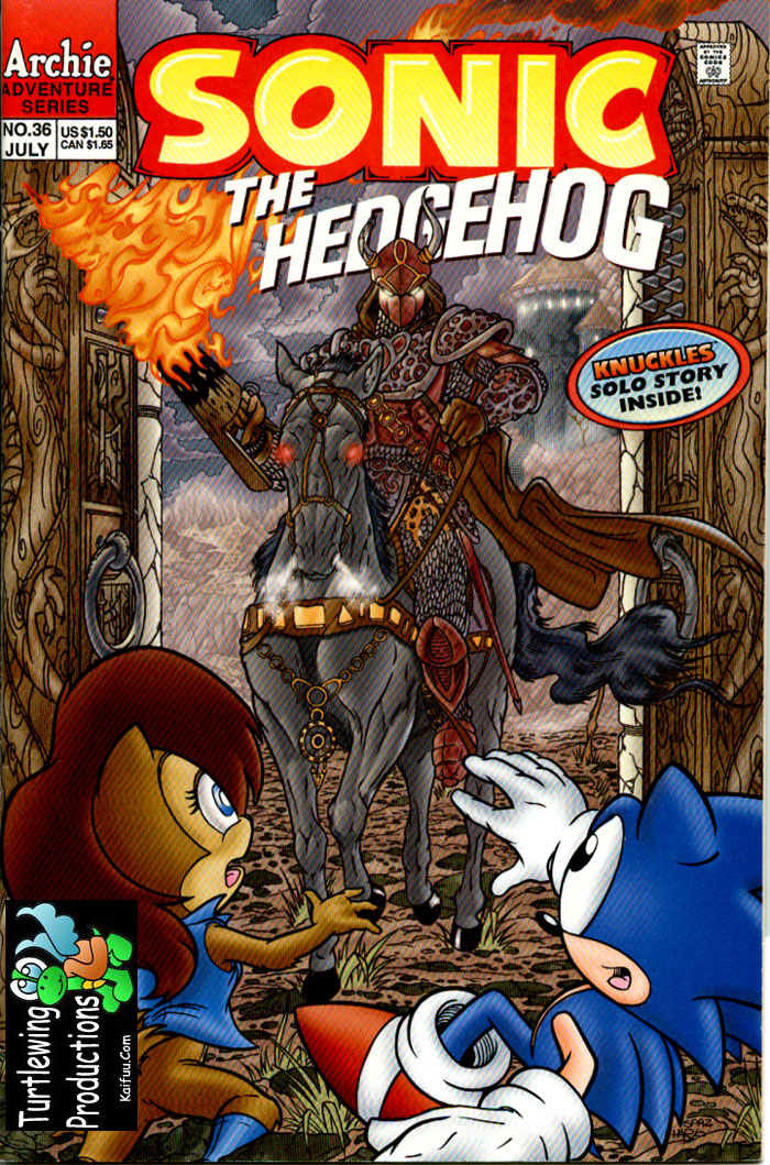 Read online Sonic The Hedgehog comic -  Issue #36 - 1