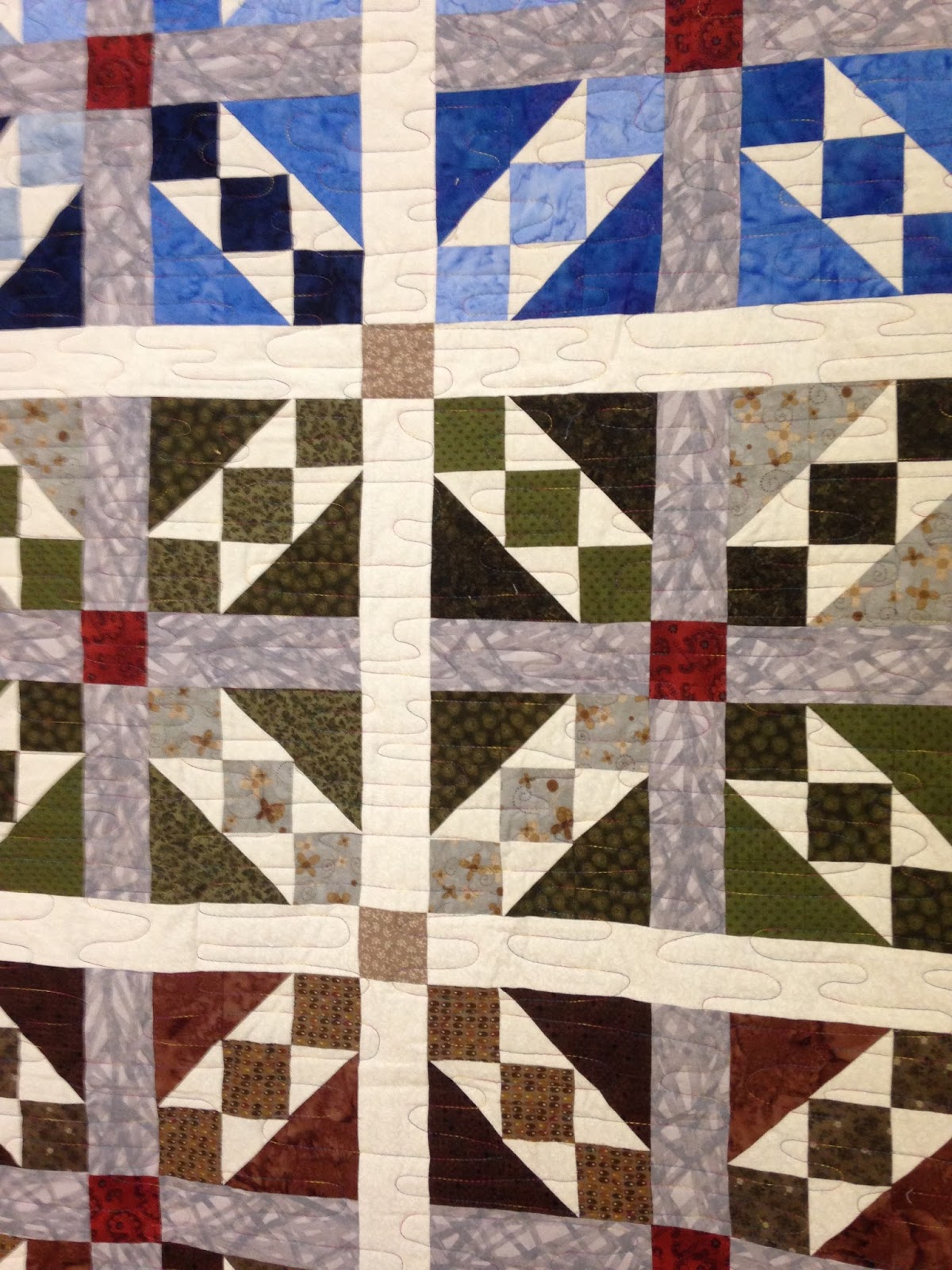 Piece'n'Peace Festival of Quilts 2016 The Lincolnshire Country Roads