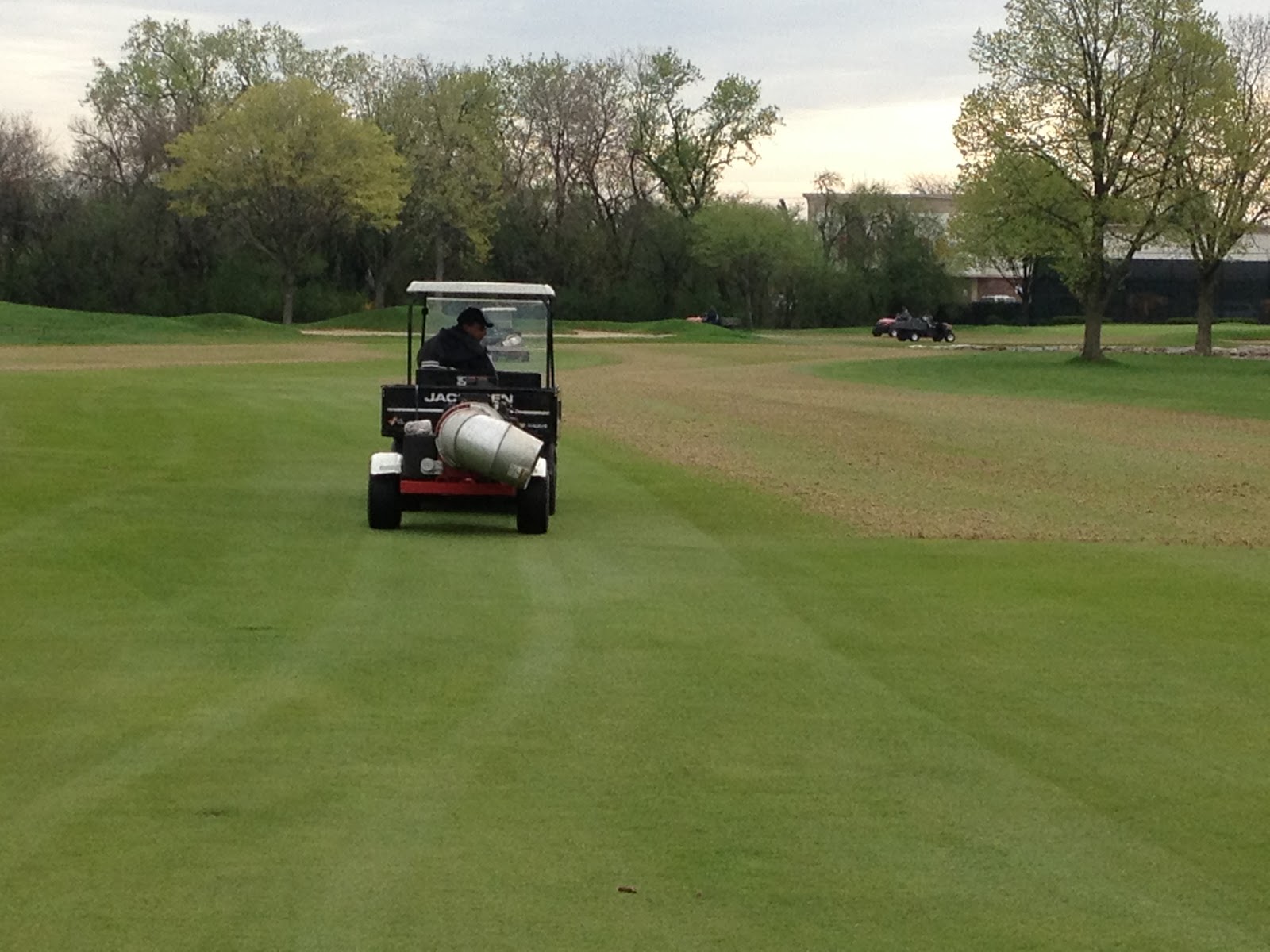 Ridgemoor Country Club Golf Course Maintenance: Fairway Aerification