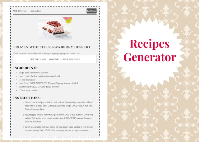 recipe printables