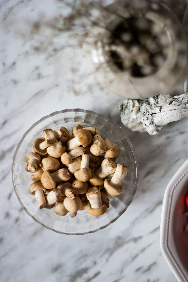 Sopa fría de tomate y perrichicos