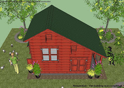 plans chicken coop dog combo cb100 construction insulated building completed perspective roof