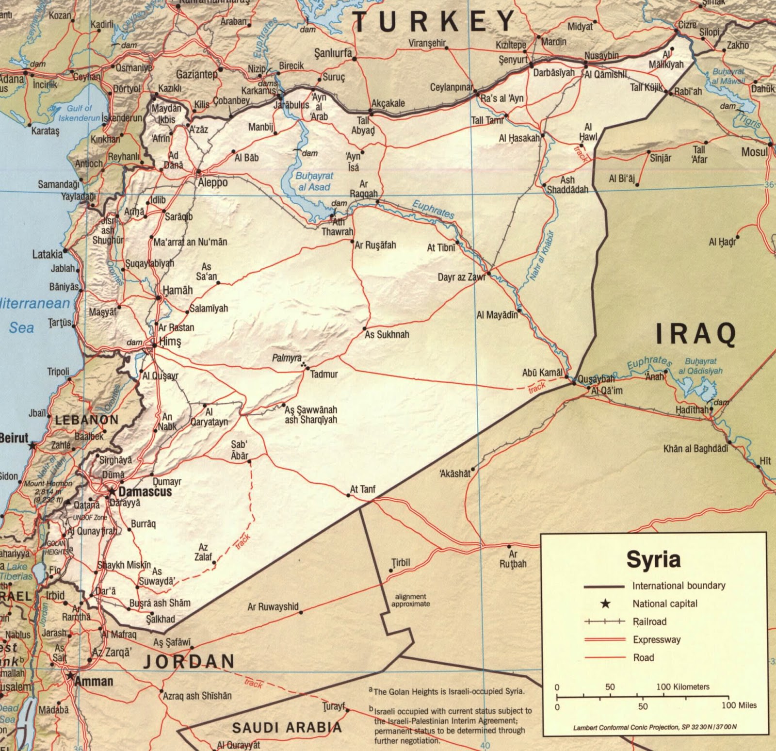 GIS Research and Map Collection: Syria Maps Available from Ball State GIS Research and Map Collection: Syria Maps Available from Ball State