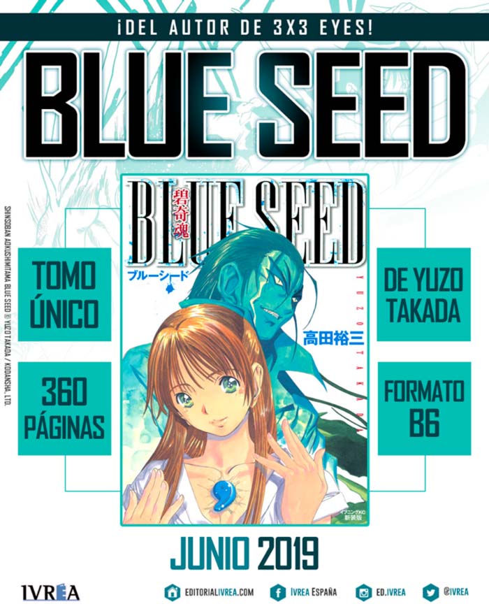 Blue Seed manga - Ivrea