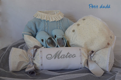 conjunto Blusa y cubrepañal Petitdudu