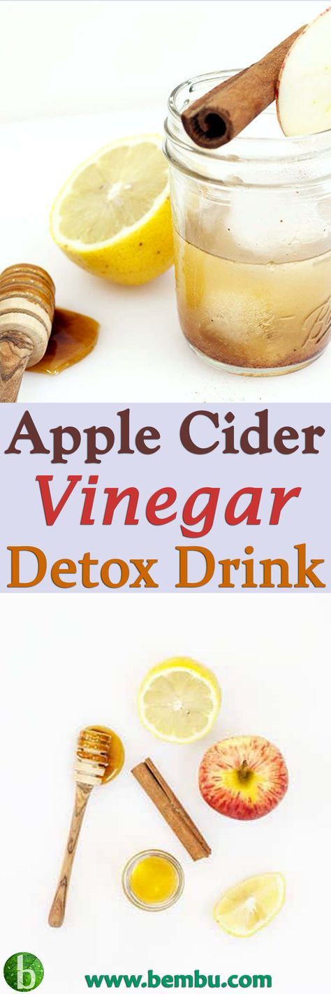 How To Make An Apple Cider Vinegar Detox Drink Health Diy Blog
