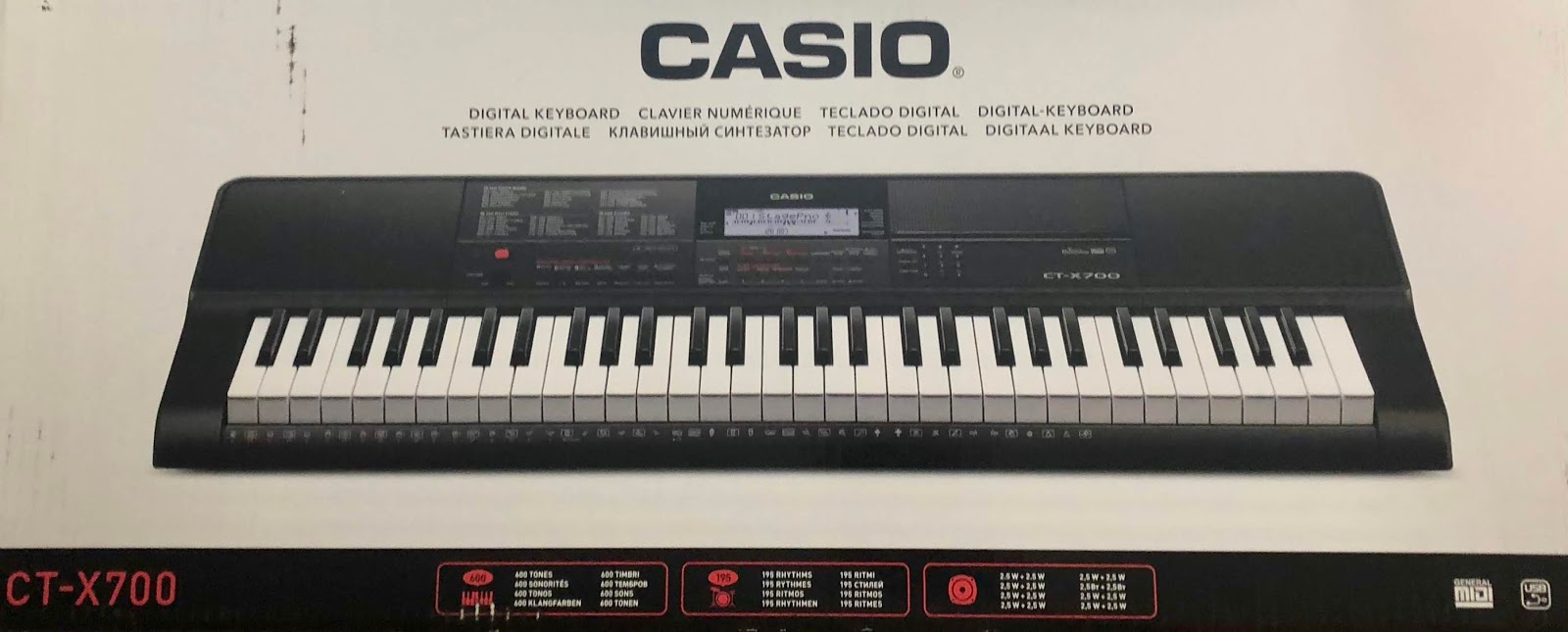 Stacy Talks & Reviews Making music with the Casio CTX700 Keyboard