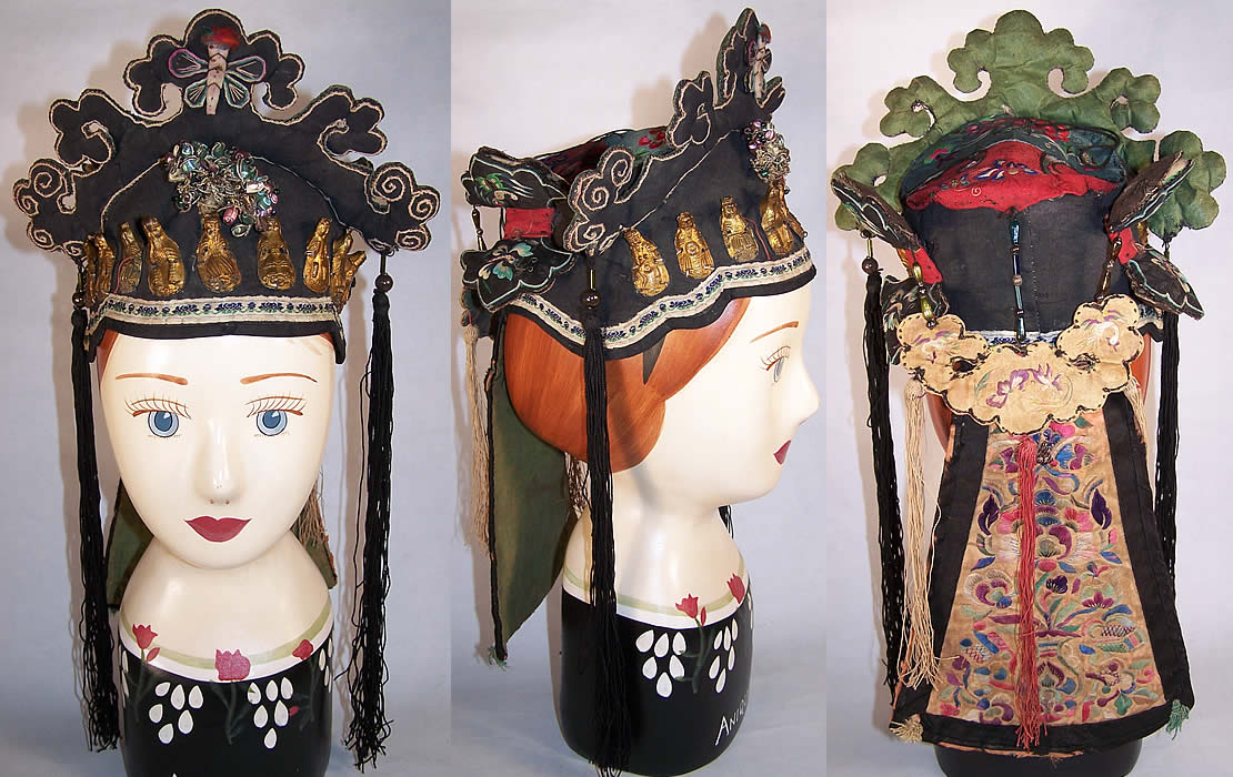 i love historical clothing chinese headdress