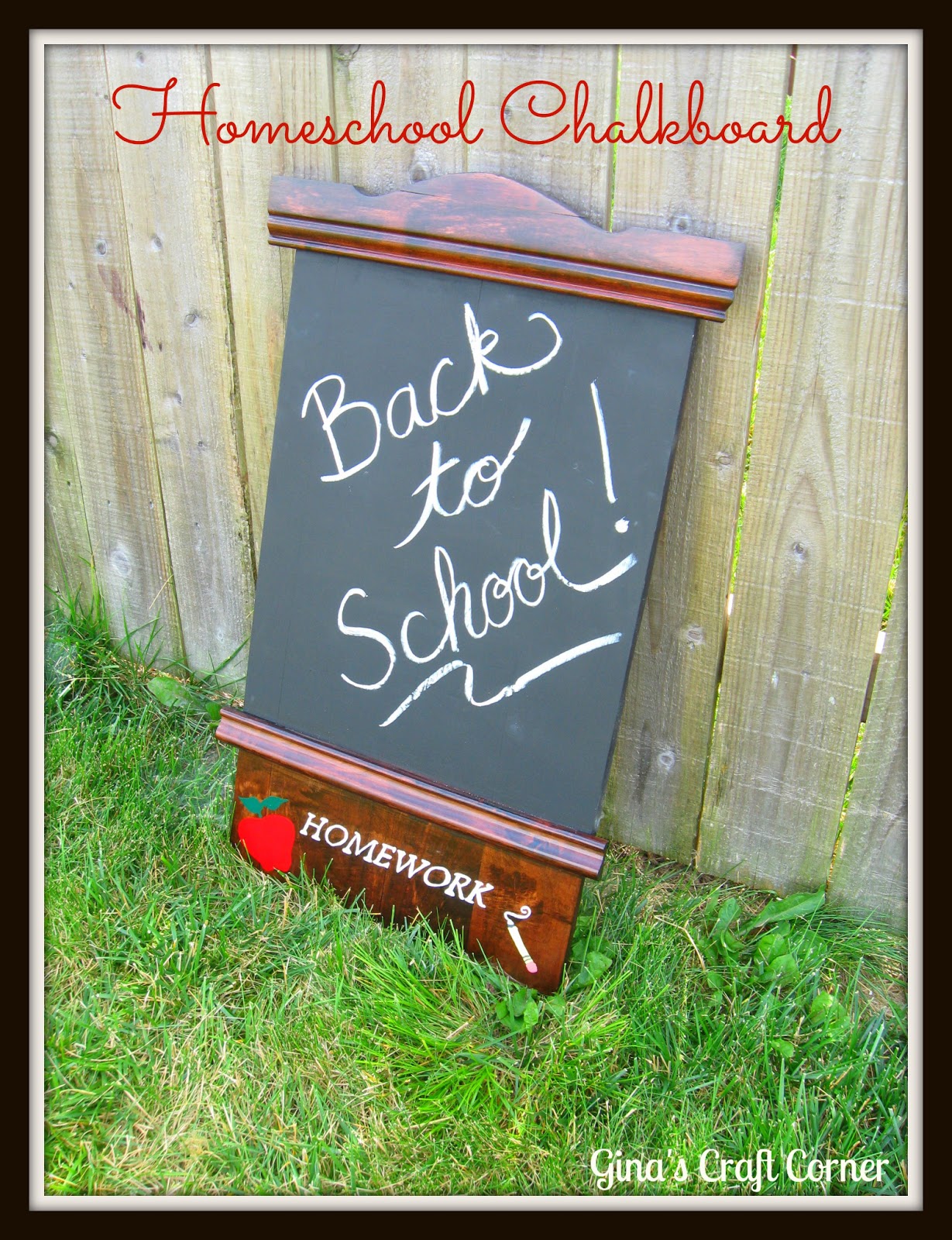 BacktoSchool Chalkboard