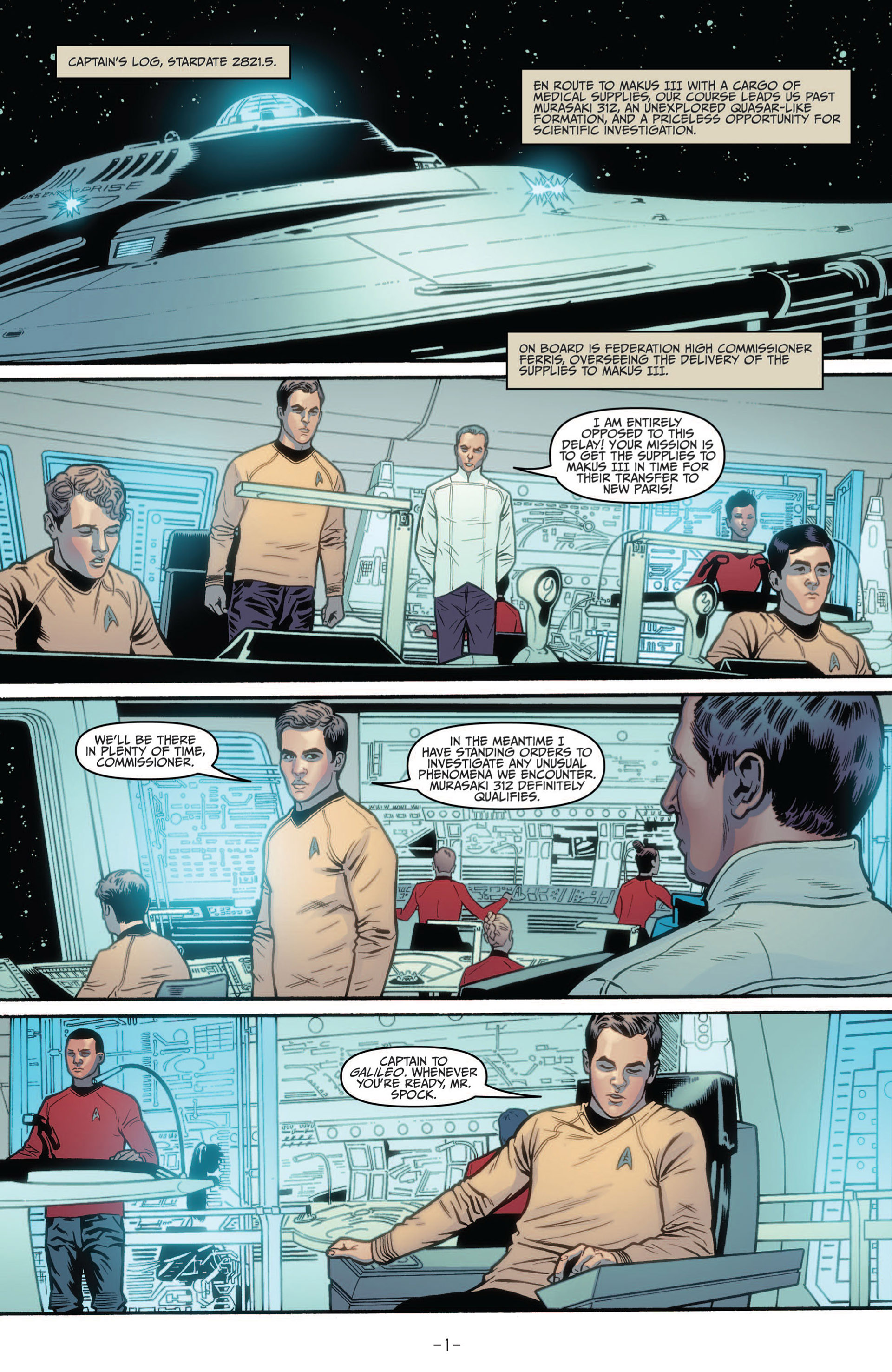Read online Star Trek (2011) comic -  Issue #3 - 6
