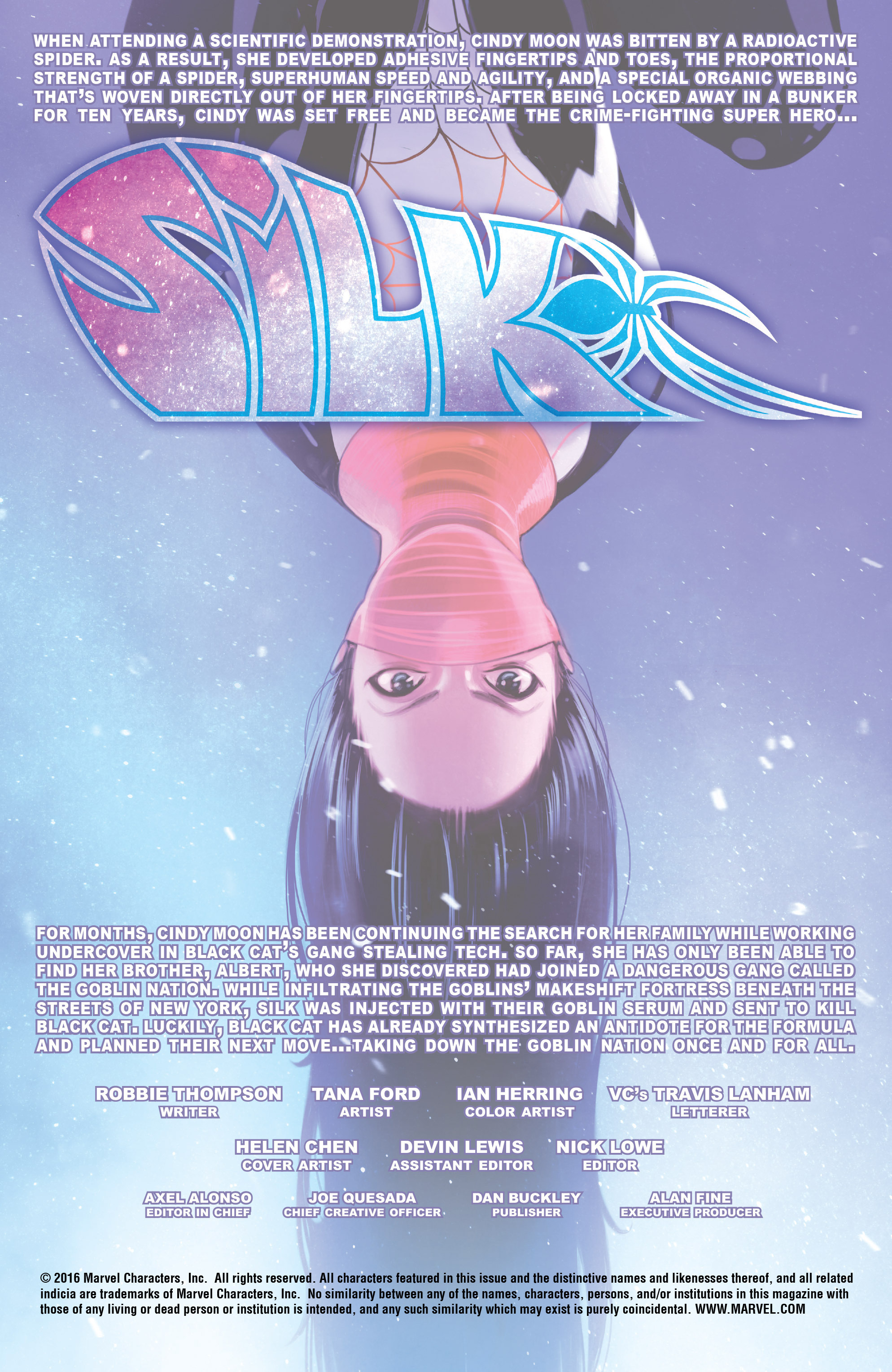 Read online Silk (2016) comic -  Issue #6 - 2