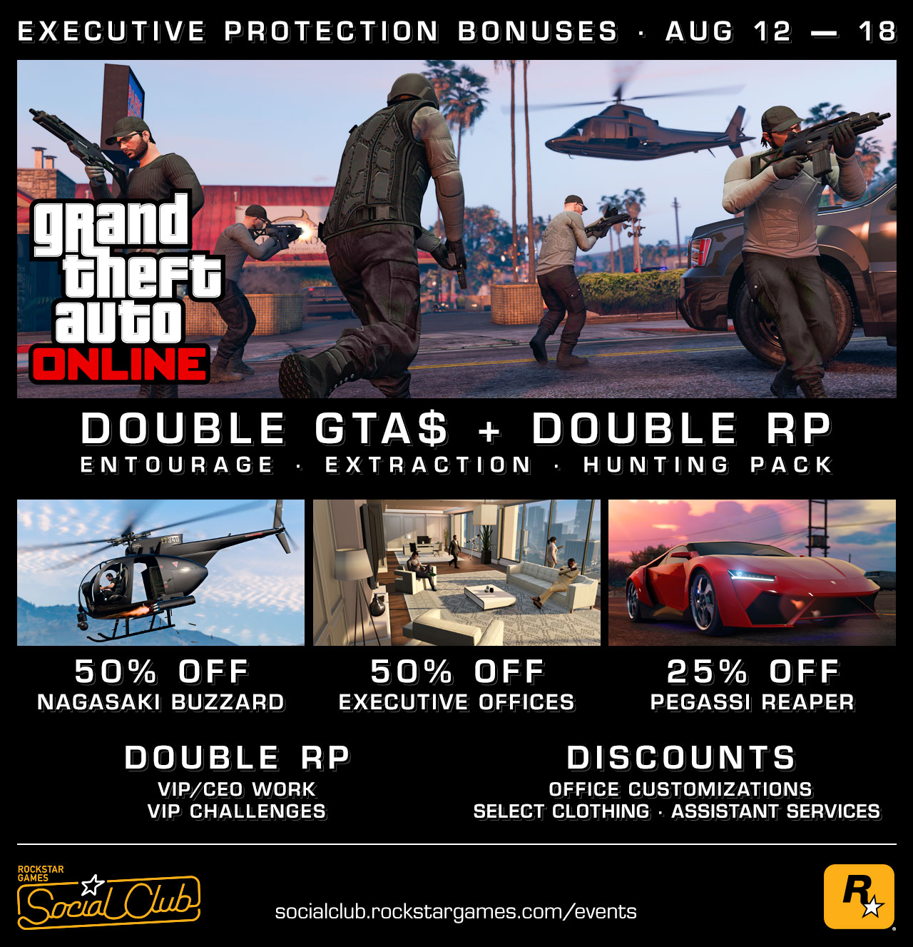 Save Millions in GTA 5 Online With Huge DISCOUNTS  Double GTA$ and