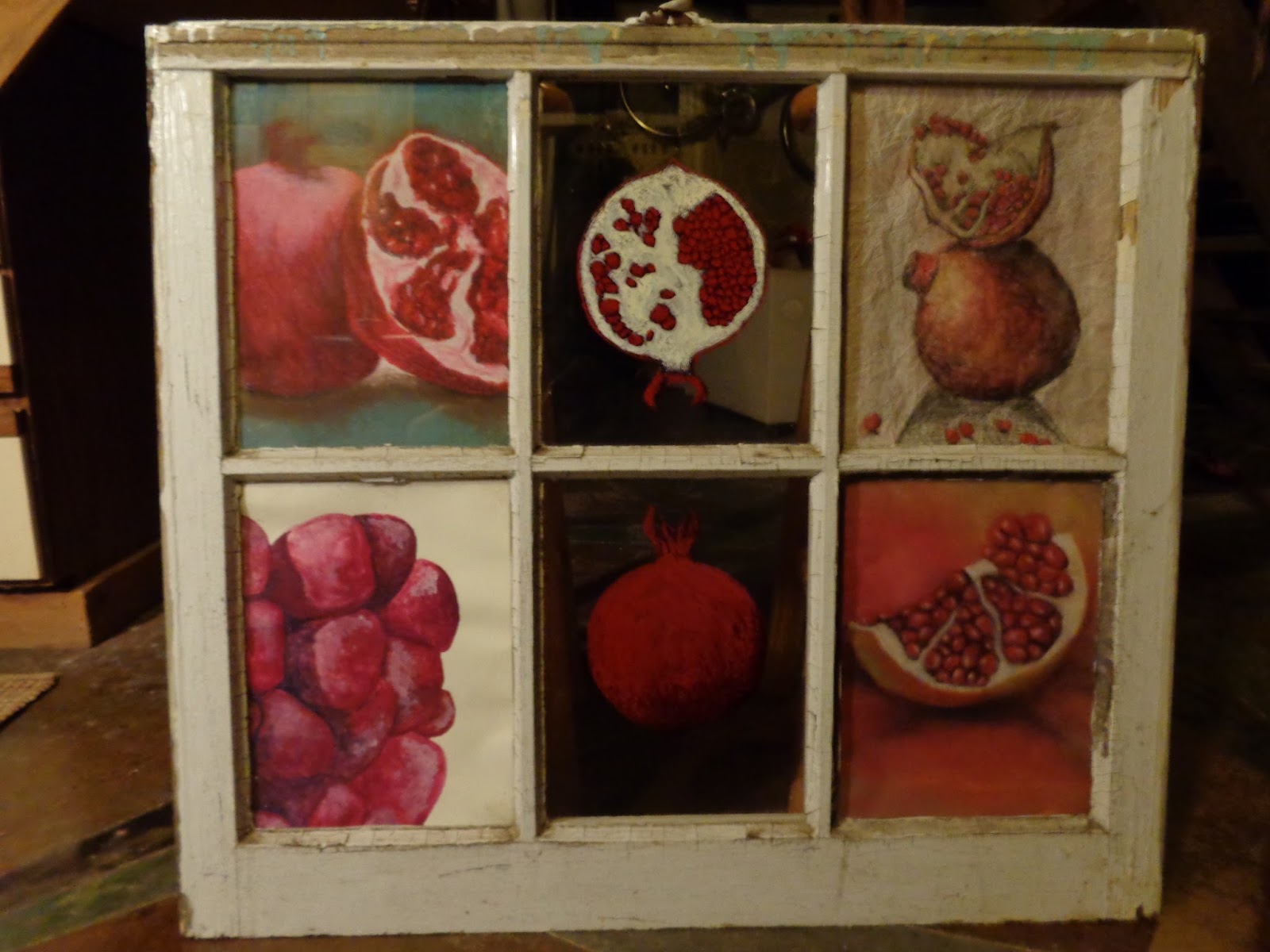 TNHS Art Dept. Advanced Art Studio Window project