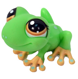 Littlest Pet Shop 3-pack Scenery Frog (#1020) Pet