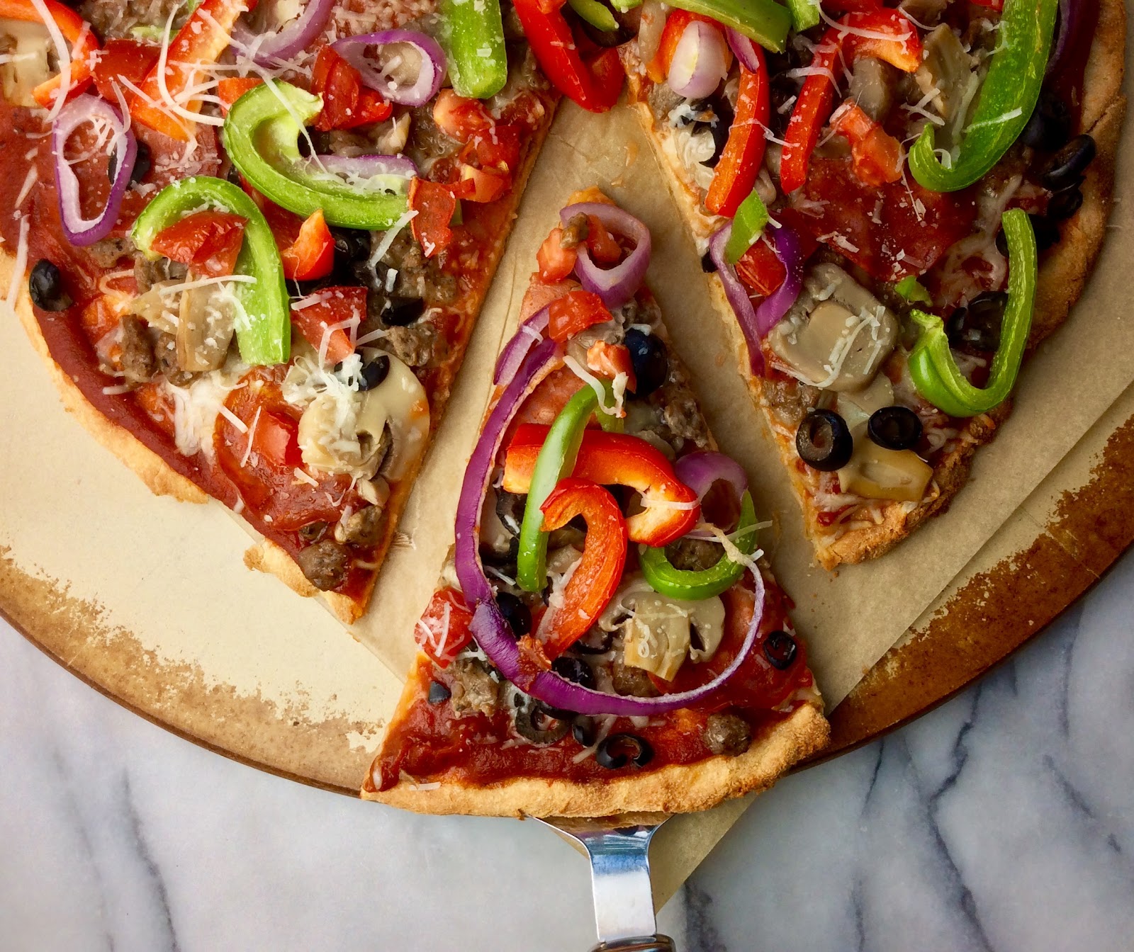 Food Fitness by Paige Fathead Supreme Pizza