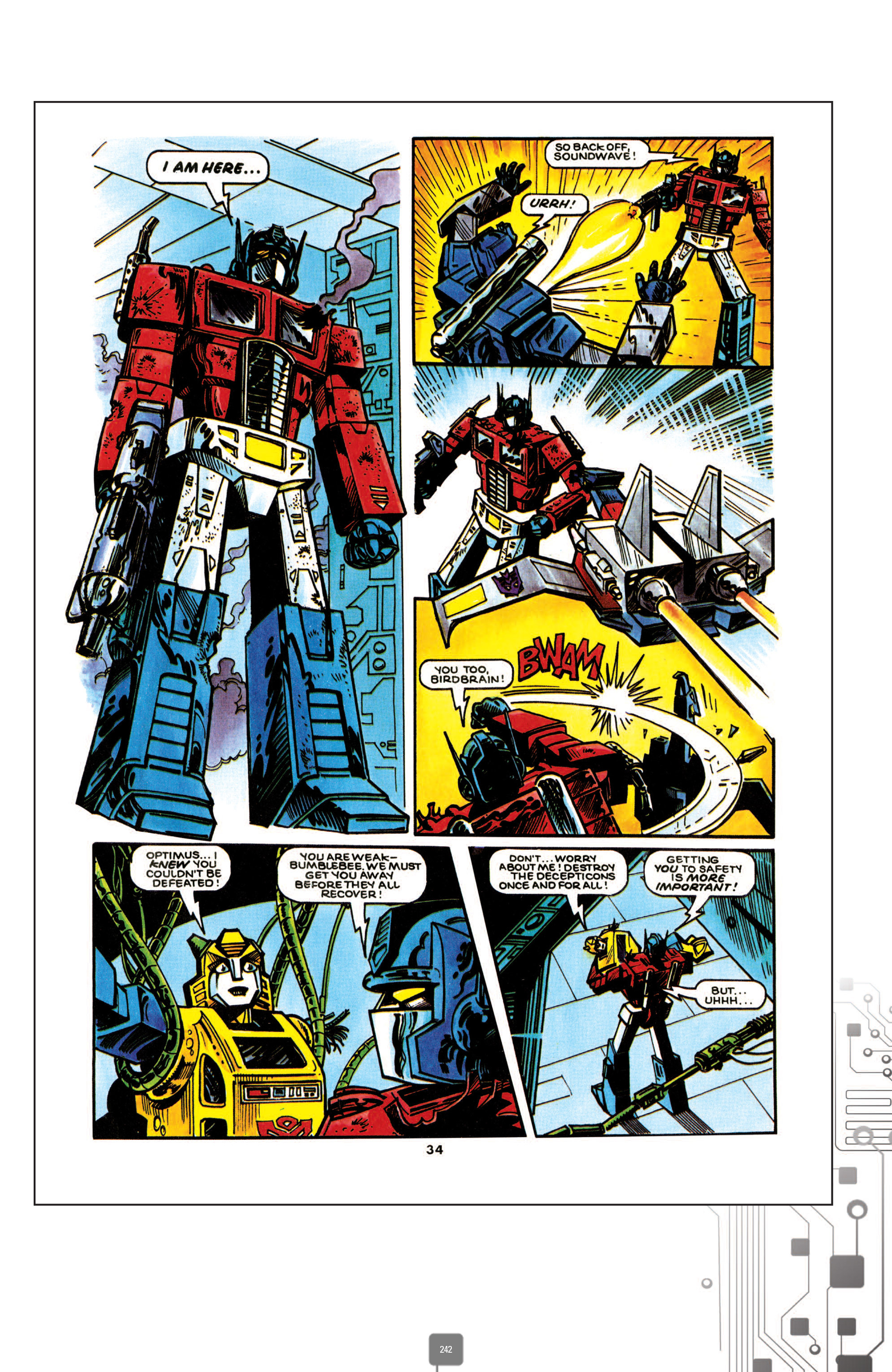 Read online The Transformers Classics UK comic -  Issue # TPB 1 - 243