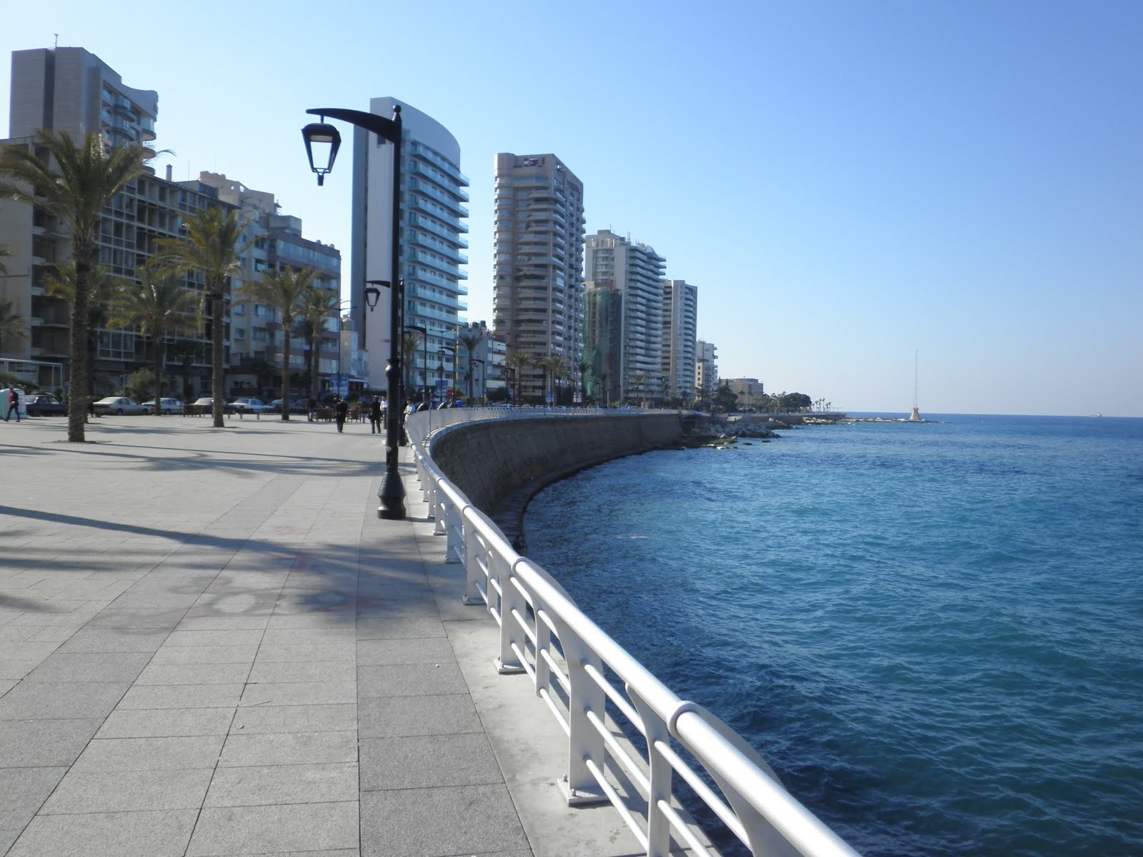 On the Way Home Corniche of Beirut
