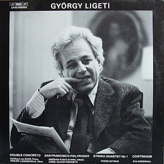 György Ligeti, Double Concerto / San Francisco Polyphony / String Quartet No. 1 / Continuum, BIS