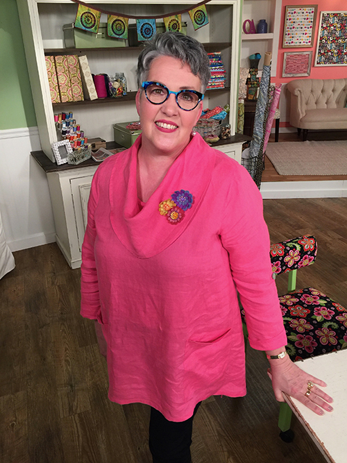 Blue Moon River Shooting Quilting Arts TV Series 2200