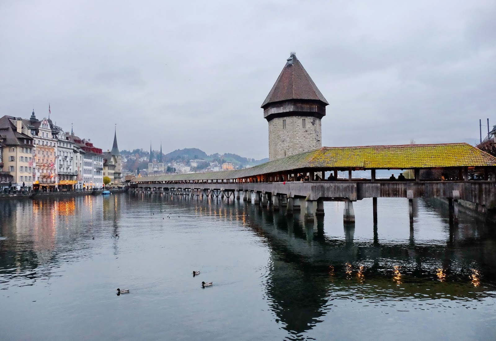 Lucerne in December Part 1 Reflections and Nature