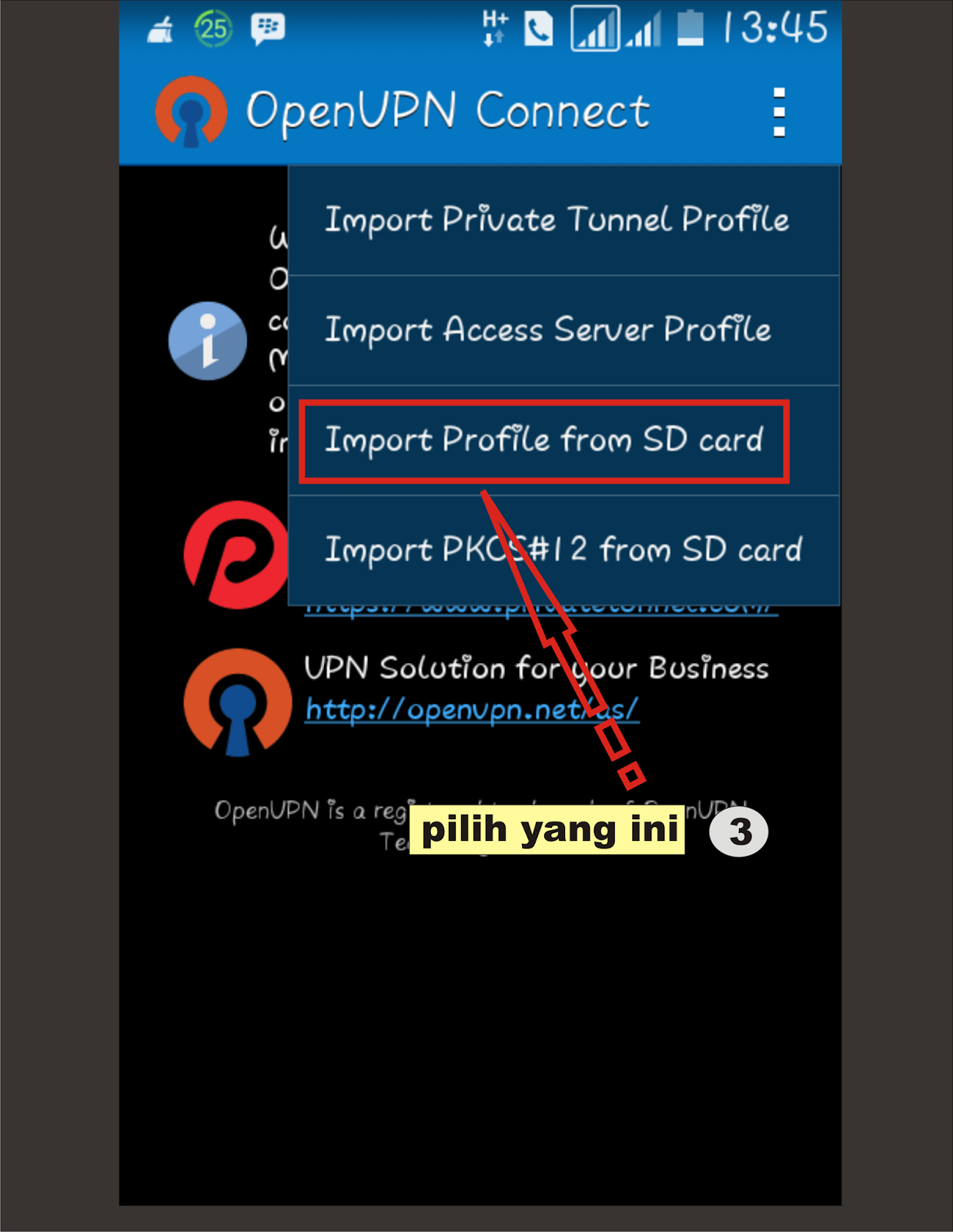 Cara Memasukkan File Config Dan Connect OpenPVN Android - KOLAKA VPN SSH