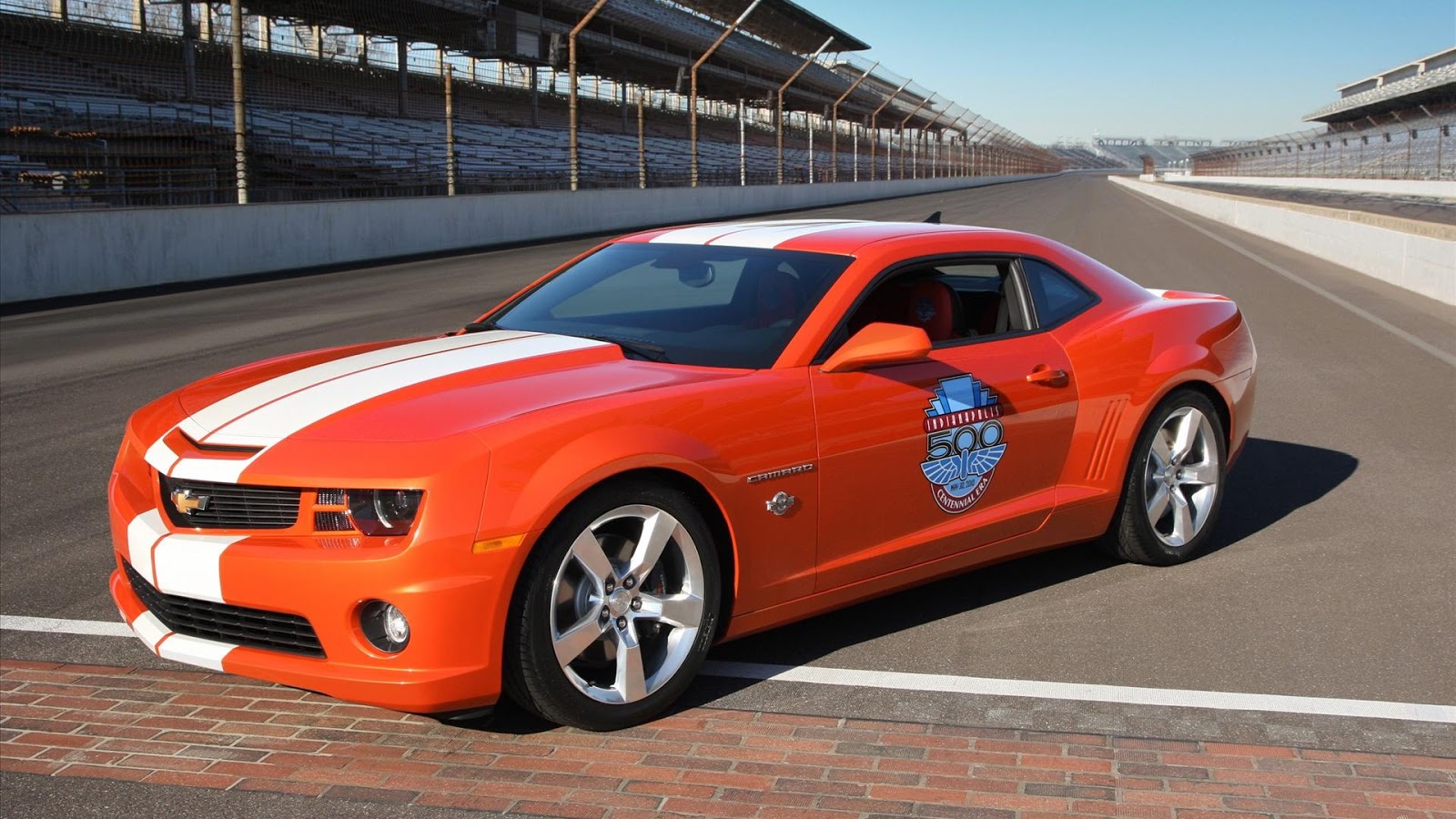 Chevrolet Camaro SS Orange Car | Full HD Desktop Wallpapers 1080p