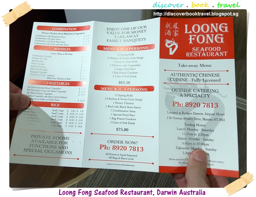 Restaurant Review Loong Foong Seafood Restaurant, Darwin Discover