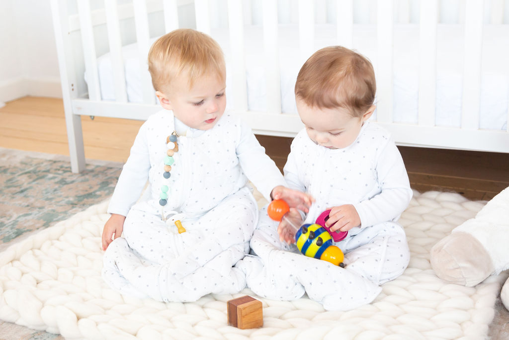 Toddler Approved! Dreamland Baby Wearable Weighted Blankets are a New