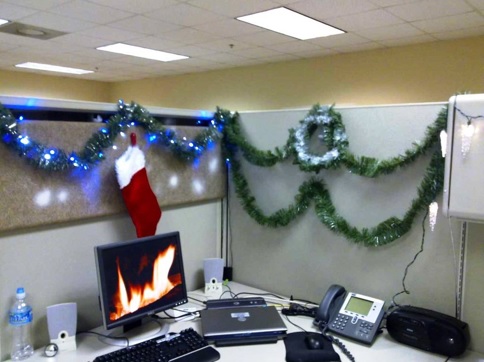 adornos navideños para la oficina ideas de como decorar la oficina en navidad bonita
