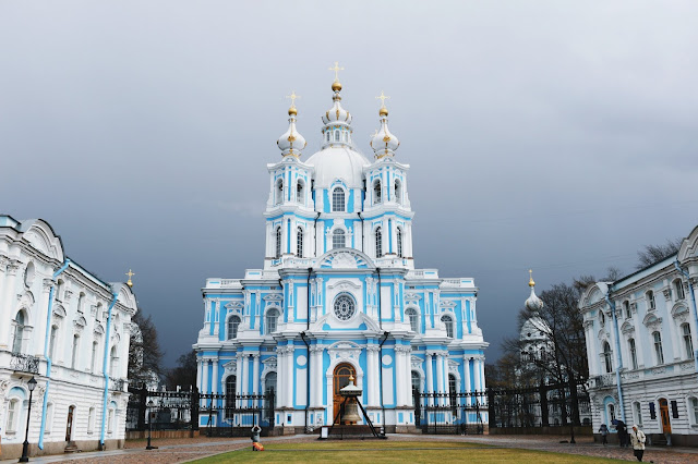 Kết quả hình ảnh cho Tu viện Smolny