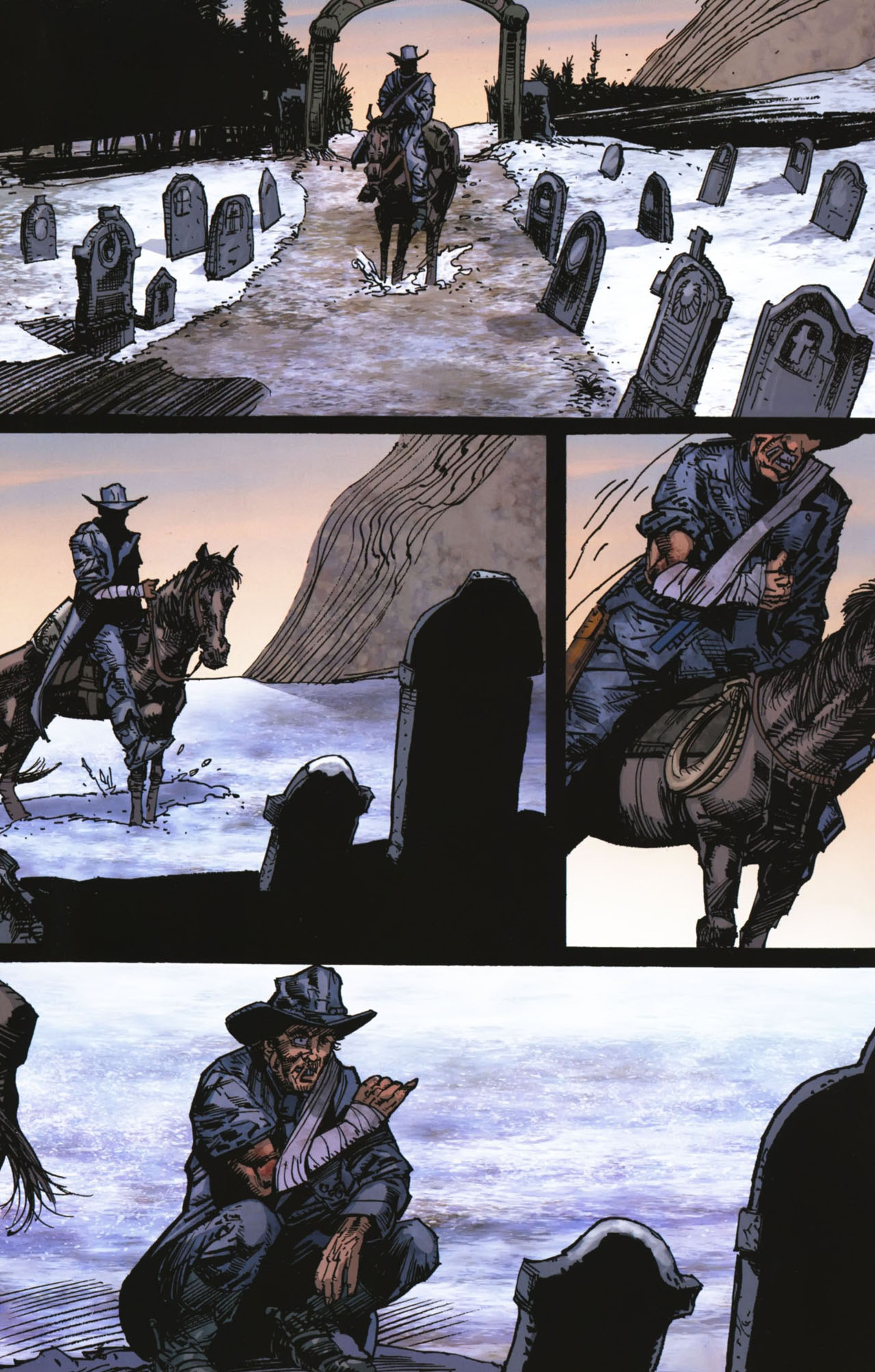 Read online Jonah Hex: No Way Back comic -  Issue # TPB - 129
