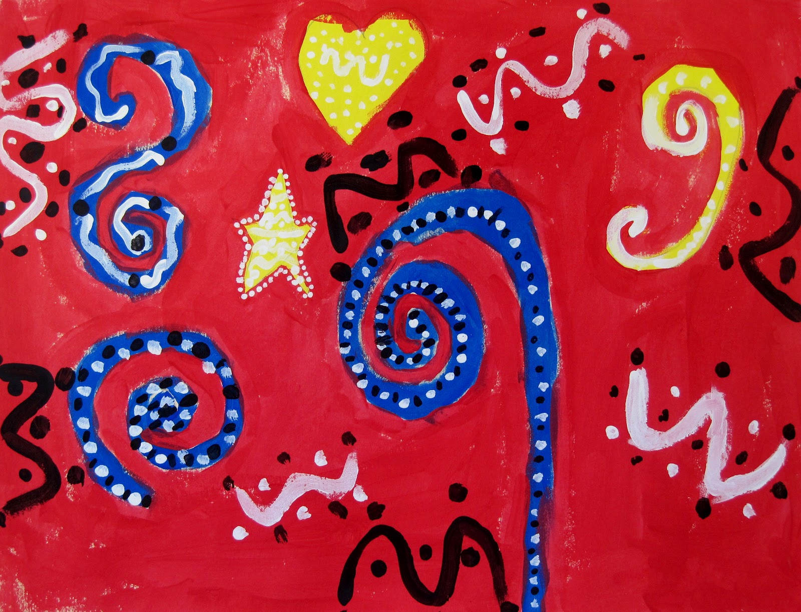 Barstow Art Paintings using Primary Colors