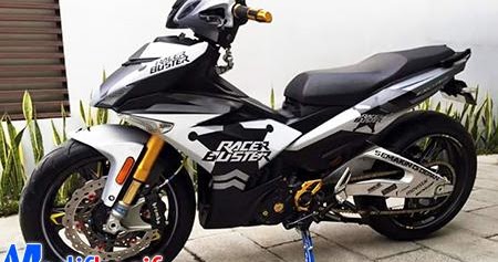 Gambar Modifikasi Yamaha Jupiter Mx King Movistar 2017