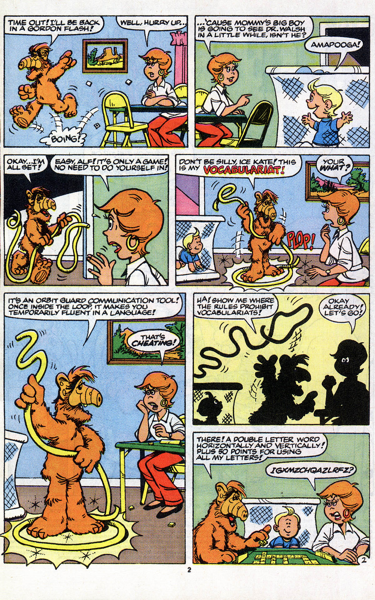 Read online ALF comic -  Issue #30 - 4