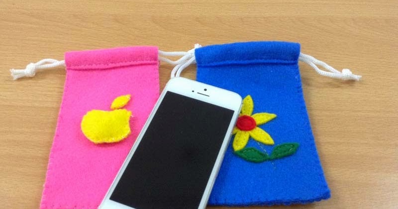 Cara Membuat Kerajinan Tangan Dari Kain Flanel Tempat Hp Sebuah Tempat