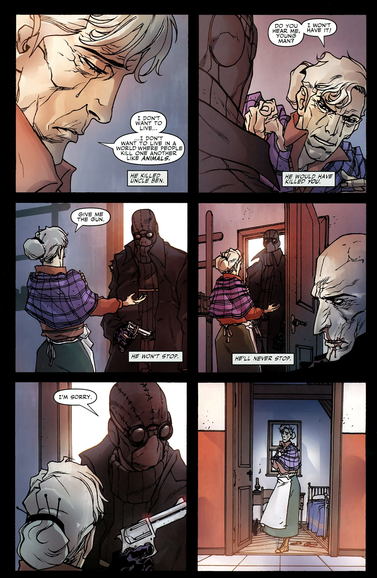 Read online Spider-Man Noir comic -  Issue #4 - 8