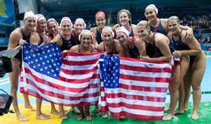 U.S.A  WATER POLO WOMEN TEAM  WIN GOLD