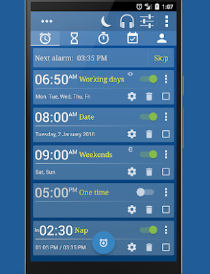 تطبيق Alarm Clock Timer Stopwatch كامل للأندرويد, تطبيق Alarm Clock Timer Stopwatch مكرك, تطبيق Alarm Clock Timer Stopwatch عضوية فيب
