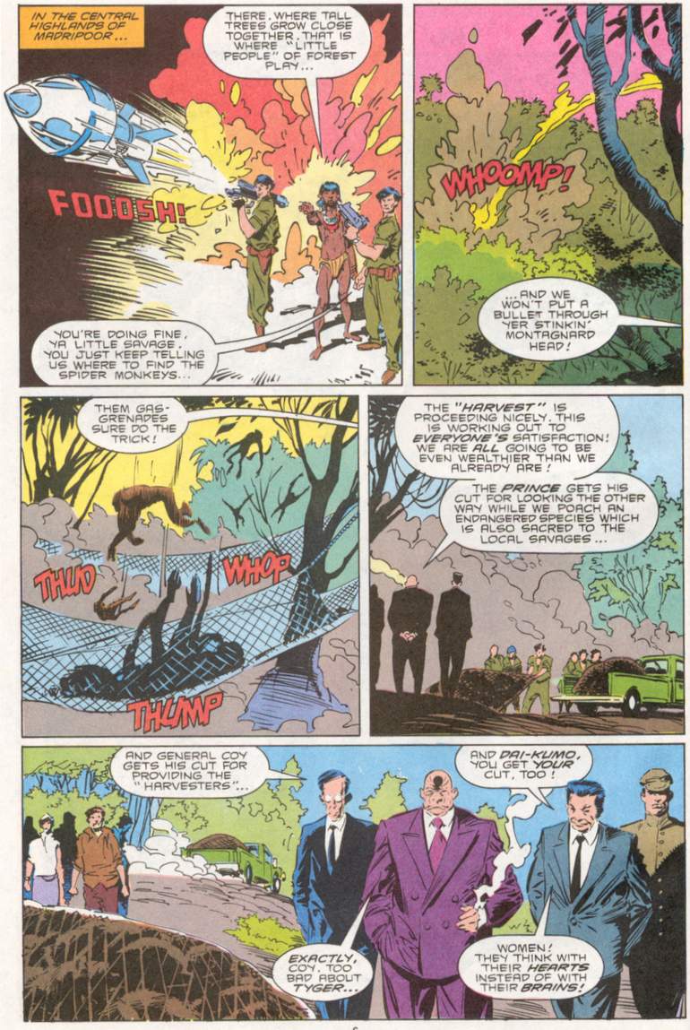 Read online Wolverine (1988) comic -  Issue #32 - 5