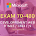 Certification Microsoft 70-480 : HTML5/CSS3/JavaScript