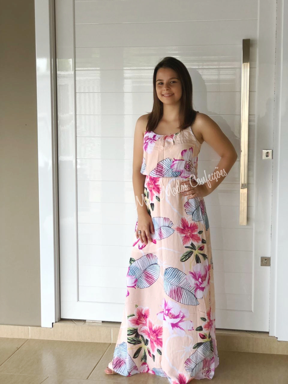 vestido longo para dia dia