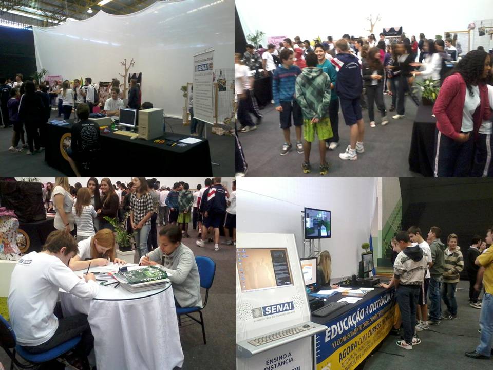 Biblioteca SENAI Jaraguá do Sul Mundo SENAI 2012